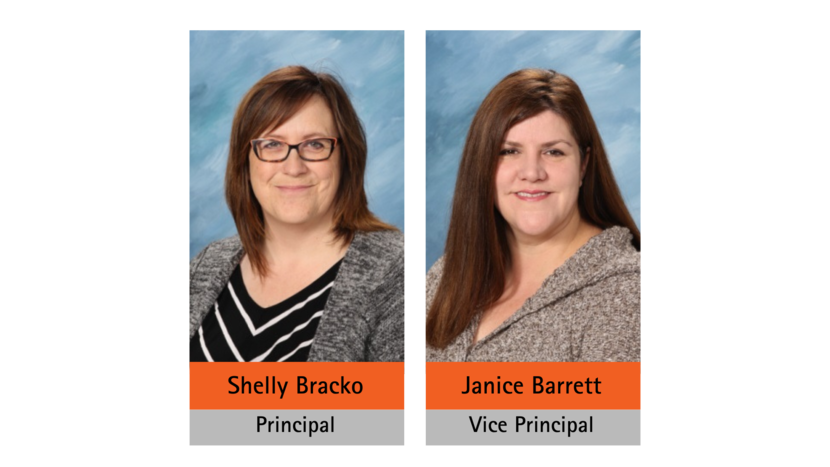 Pictures of Shelly Bracko Principal and Janice Barrett Vice Principal